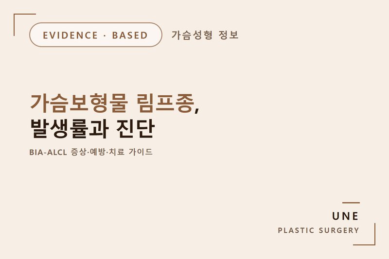 BIA-ALCL, 가슴 보형물 림프종 정말 위험할까?