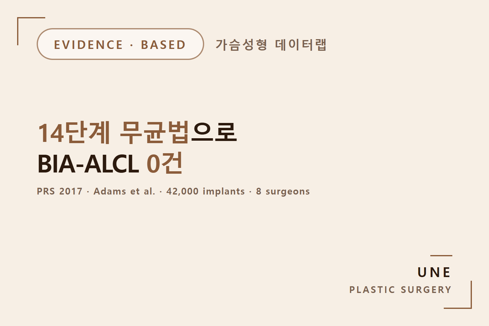 안전한 가슴성형은 어떻게 다를까? — Adams 14 Point Plan 14가지 핵심 원칙