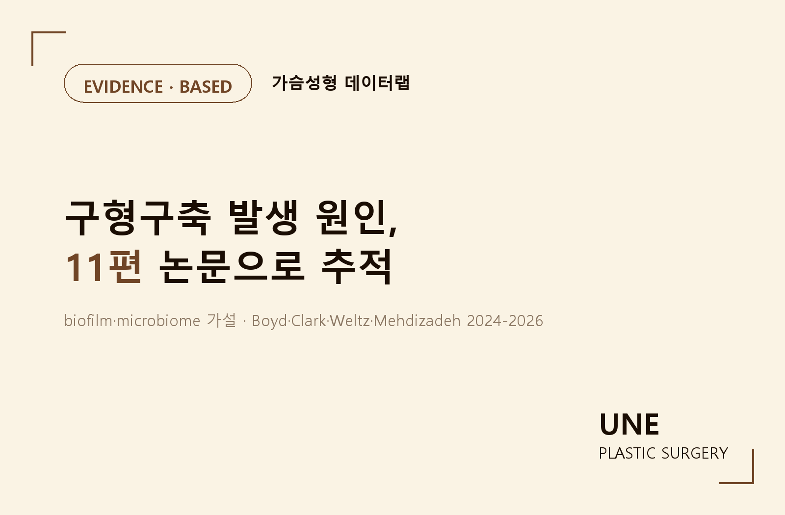 구형구축 왜 생길까? — 최신 논문 11편으로 정리한 원인·예방·재수술 총정리