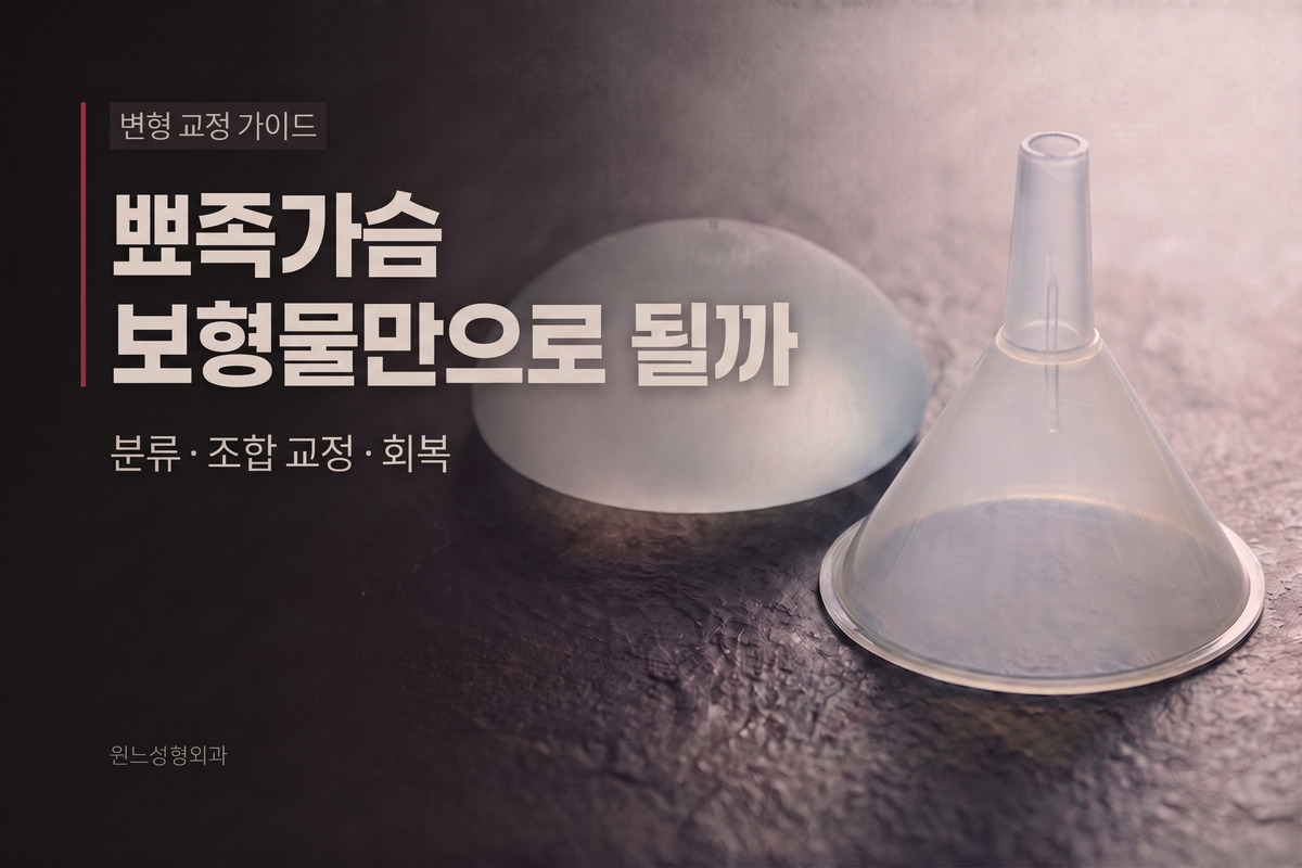 뾰족가슴, 보형물만 넣으면 왜 부족할까